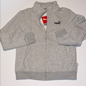 Puma zip up sweatshirt